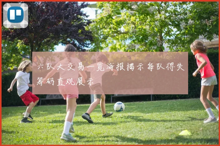 六队大交易一览海报揭示每队得失筹码直观展示